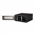 Шкаф 19" телекоммуникационный настенный, 4U 280x600х600 мм, дверь перфорация, черный